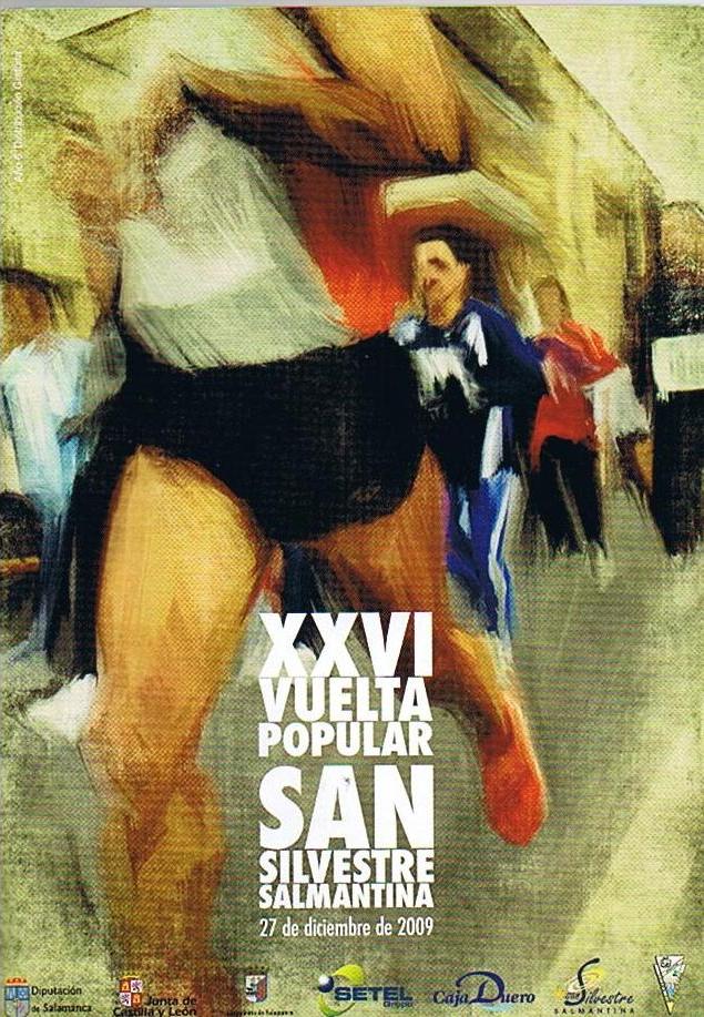 Cartel XVI edición San Silvestre Salmantina